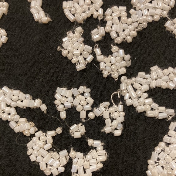 Jkara Beaded Black Maxi Dress - sz12 - Picture 10 of 12